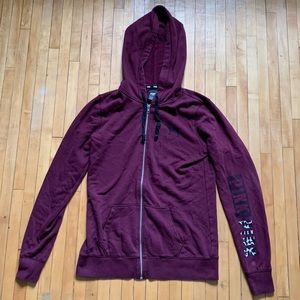 COZY PINK zip up hoodie